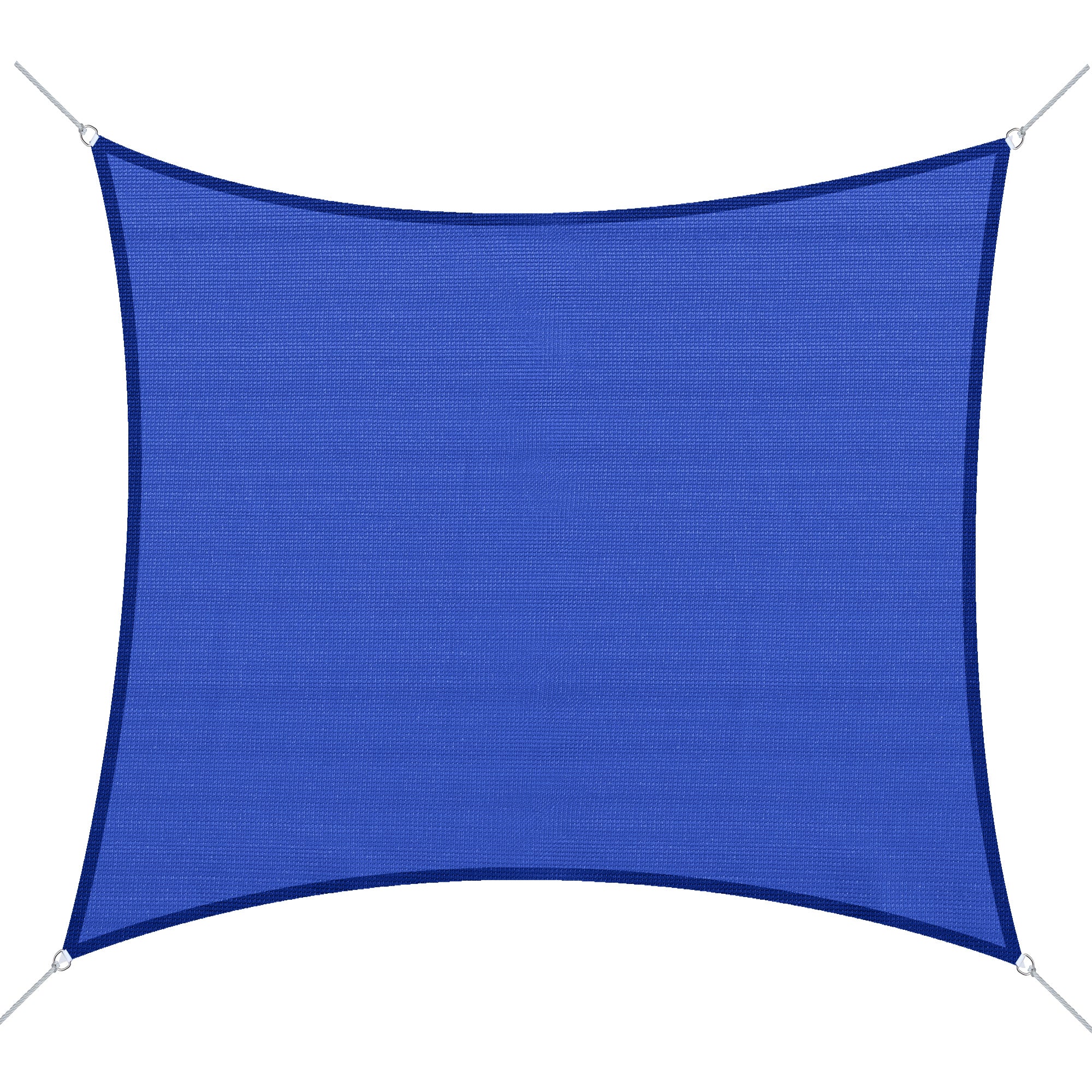 Rectangle 20'x 16' Sun Shade Sail Top Cover Fabric Outdoor Shelter Backyard Window Garden Carrying Bag Blue Shade Sails Blue at Gallery Canada