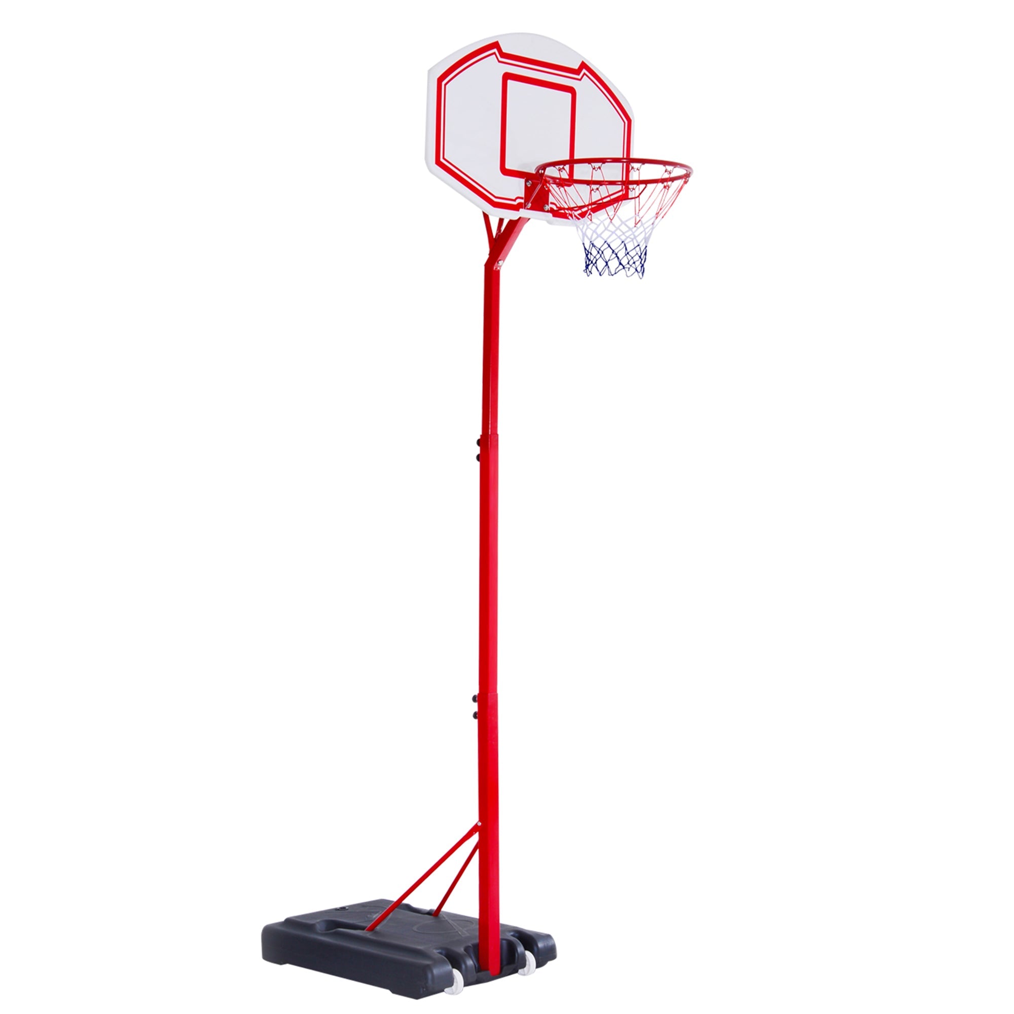 Portable Basketball Hoop System Stand 6.9'-8.5' Adjustable for Kids Youth Adults Indoor&; Outdoor Play Basketball Multi Colour  at Gallery Canada