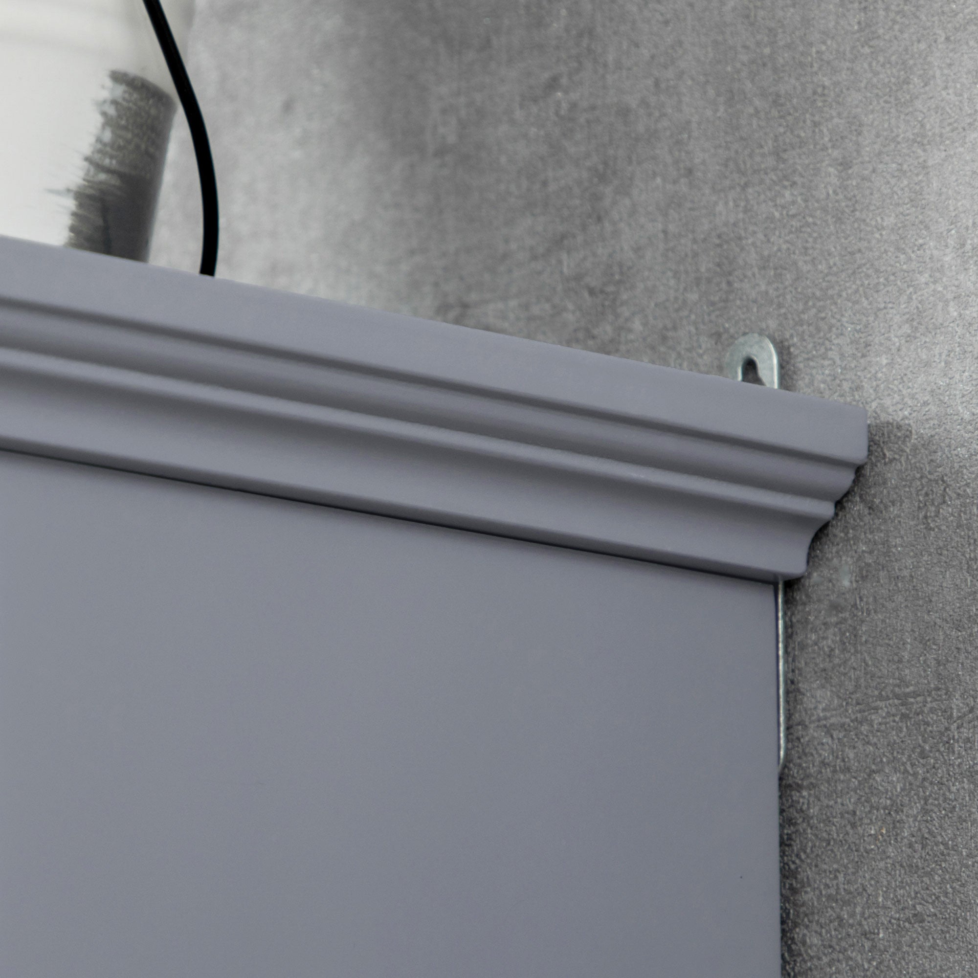 Bathroom Wall Cabinet, Medicine Cabinet, Over Toilet Storage Cabinet with Adjustable Shelf and 2 Doors for Hallway, Living Room, Gray Wall Mounted Cabinets at Gallery Canada