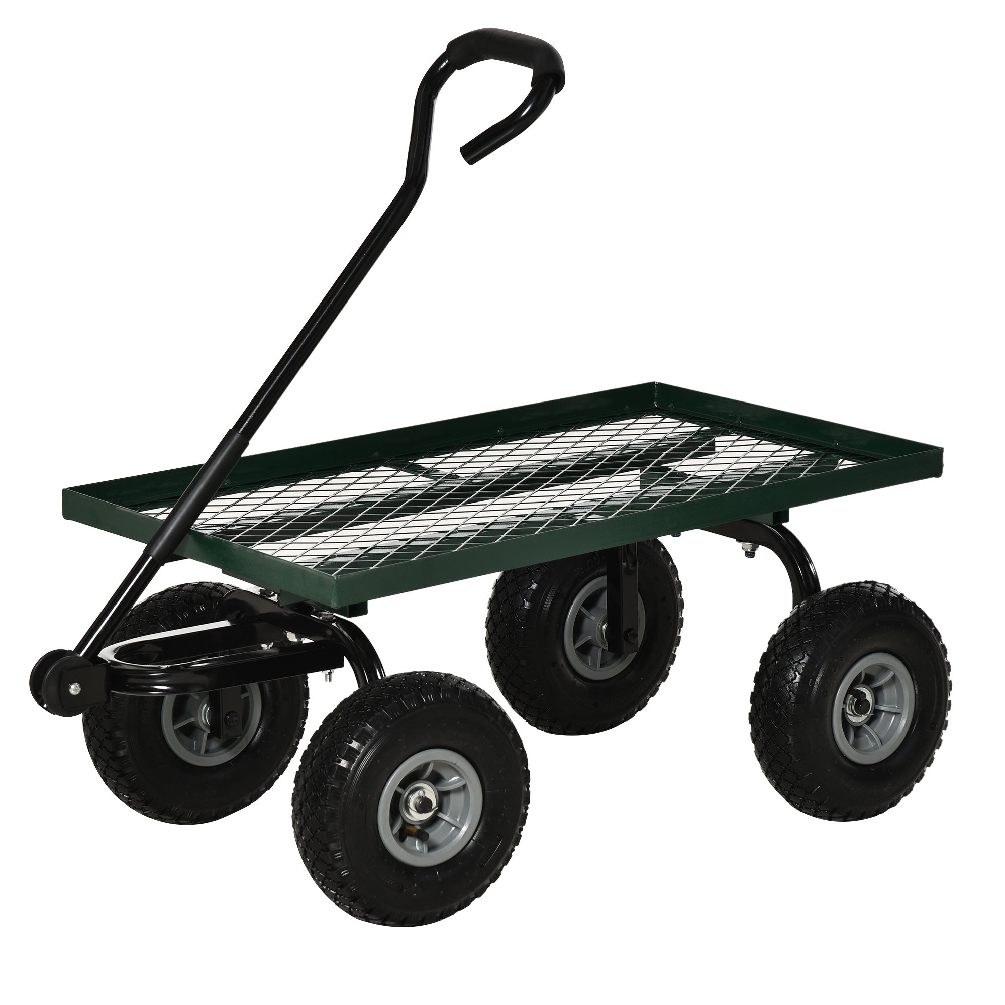 Heavy Duty Garden Wagon Cart with 10