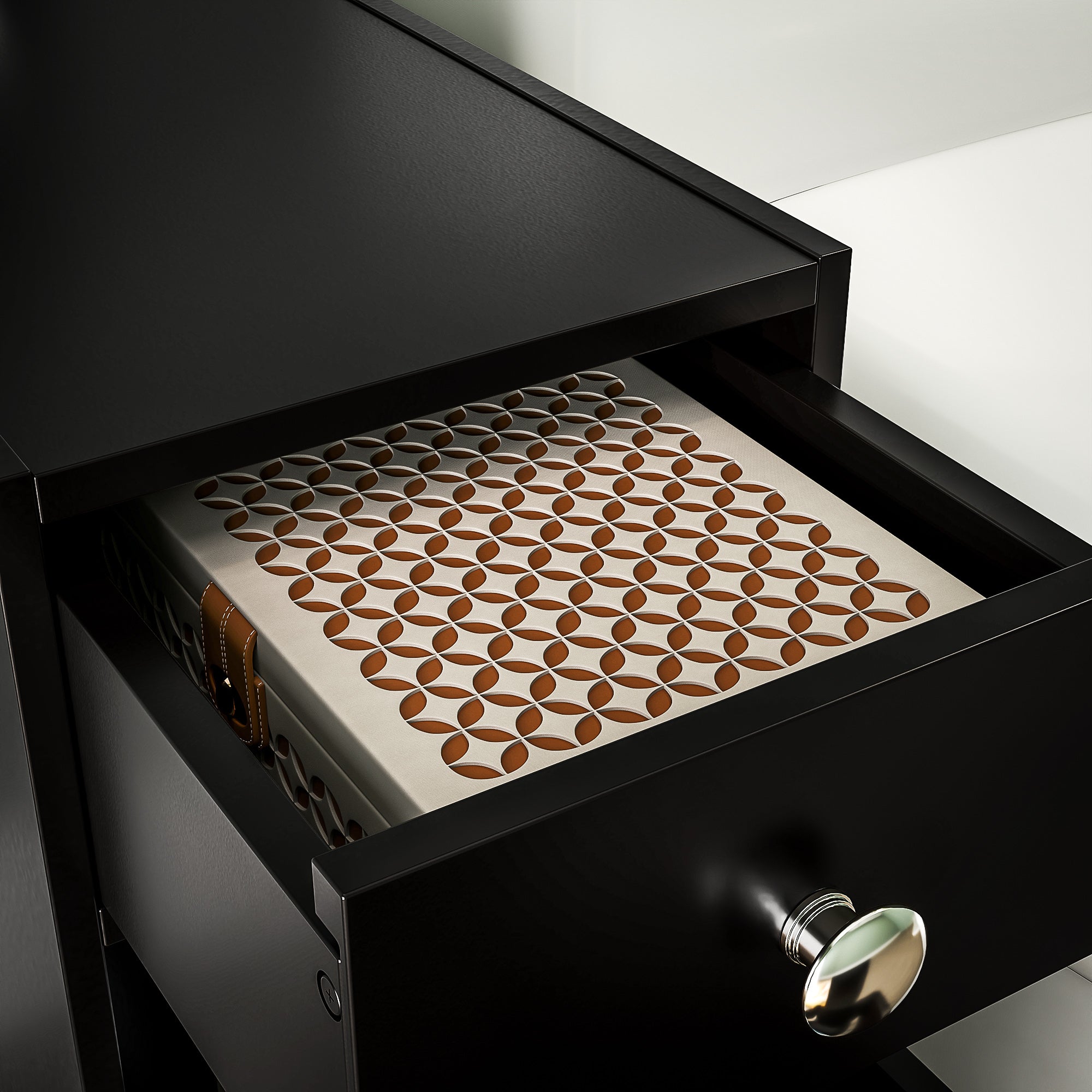 Space Saving Toilet Paper Cabinet, Narrow Bathroom Cabinet with Drawers and Hidden Storage, Black Bathroom Cabinets at Gallery Canada