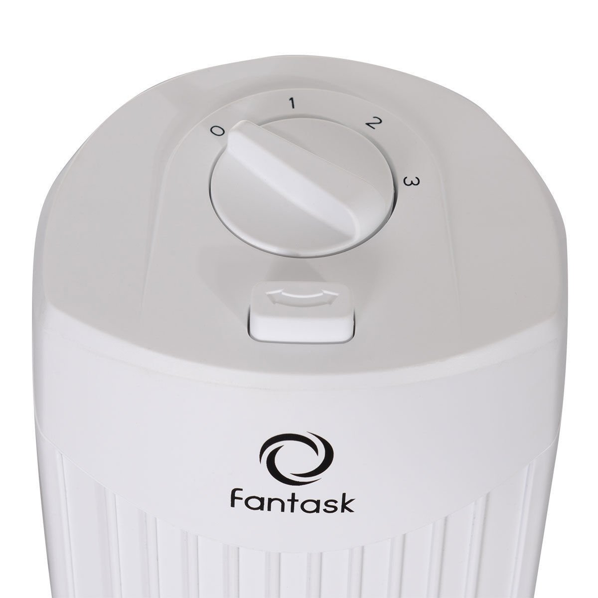 Fantask 35W 28 Inch Quiet Bladeless Oscillating Tower Fan, White Fans   at Gallery Canada