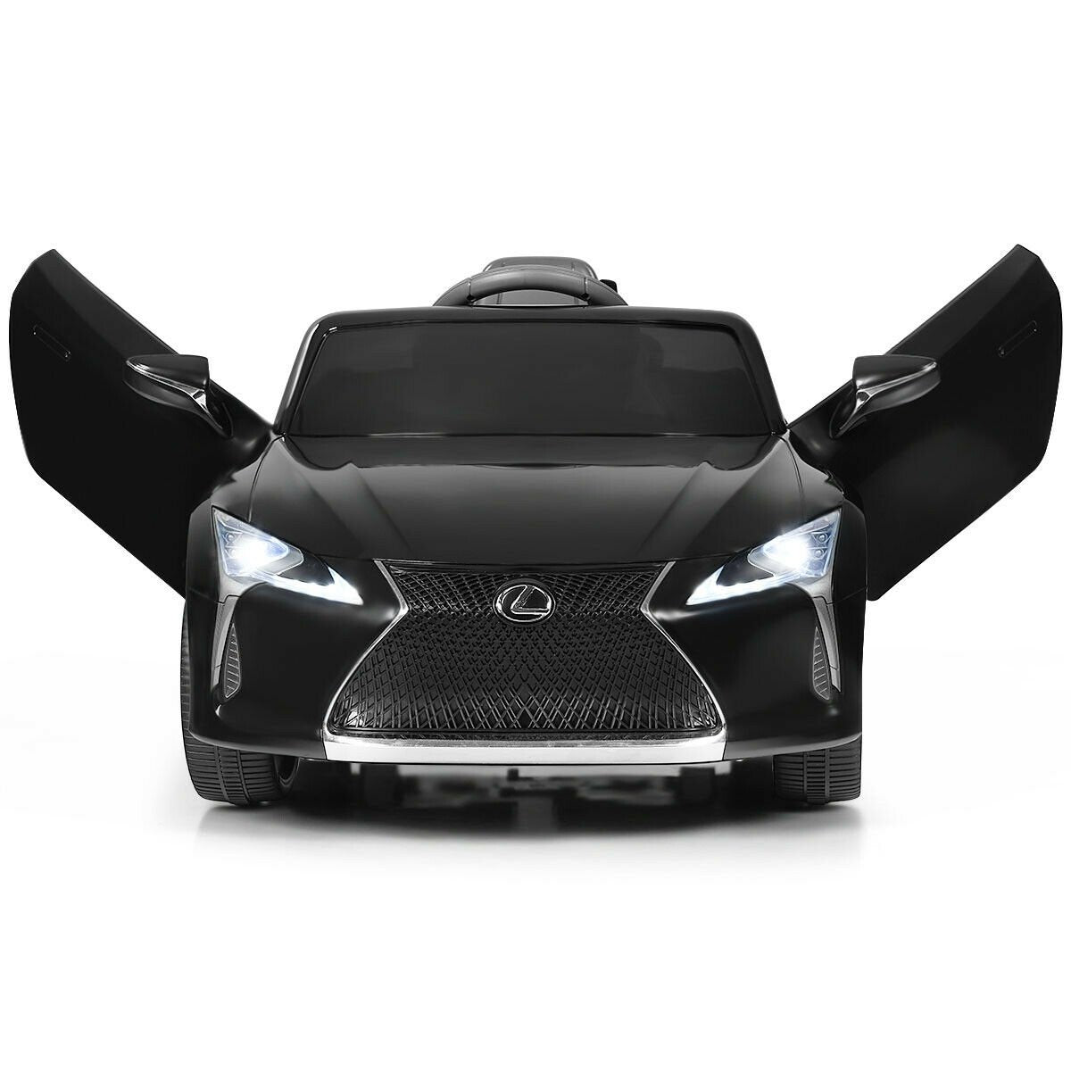 Lexus LC500 Licensed Kids 12V Ride Remote Control Electric Vehicle, Black Powered Ride On Toys   at Gallery Canada