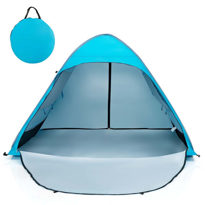 Automatic Pop-up Beach Tent with Carrying Bag, Blue Tents   at Gallery Canada