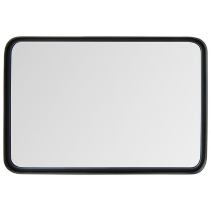 Rectangular Wall Mount Bathroom Mirror with Solid Steel Frame-S, Black Wall Mirrors Black - Small at Gallery Canada