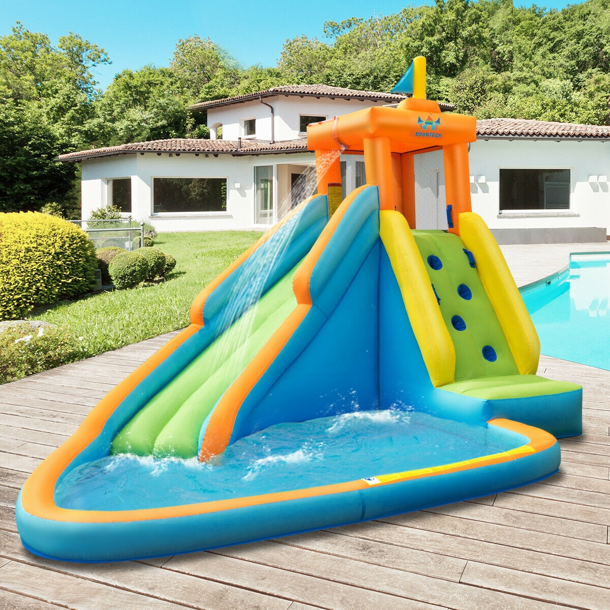 Inflatable Water Slide Bounce House Without Blower Bounce House at Gallery Canada