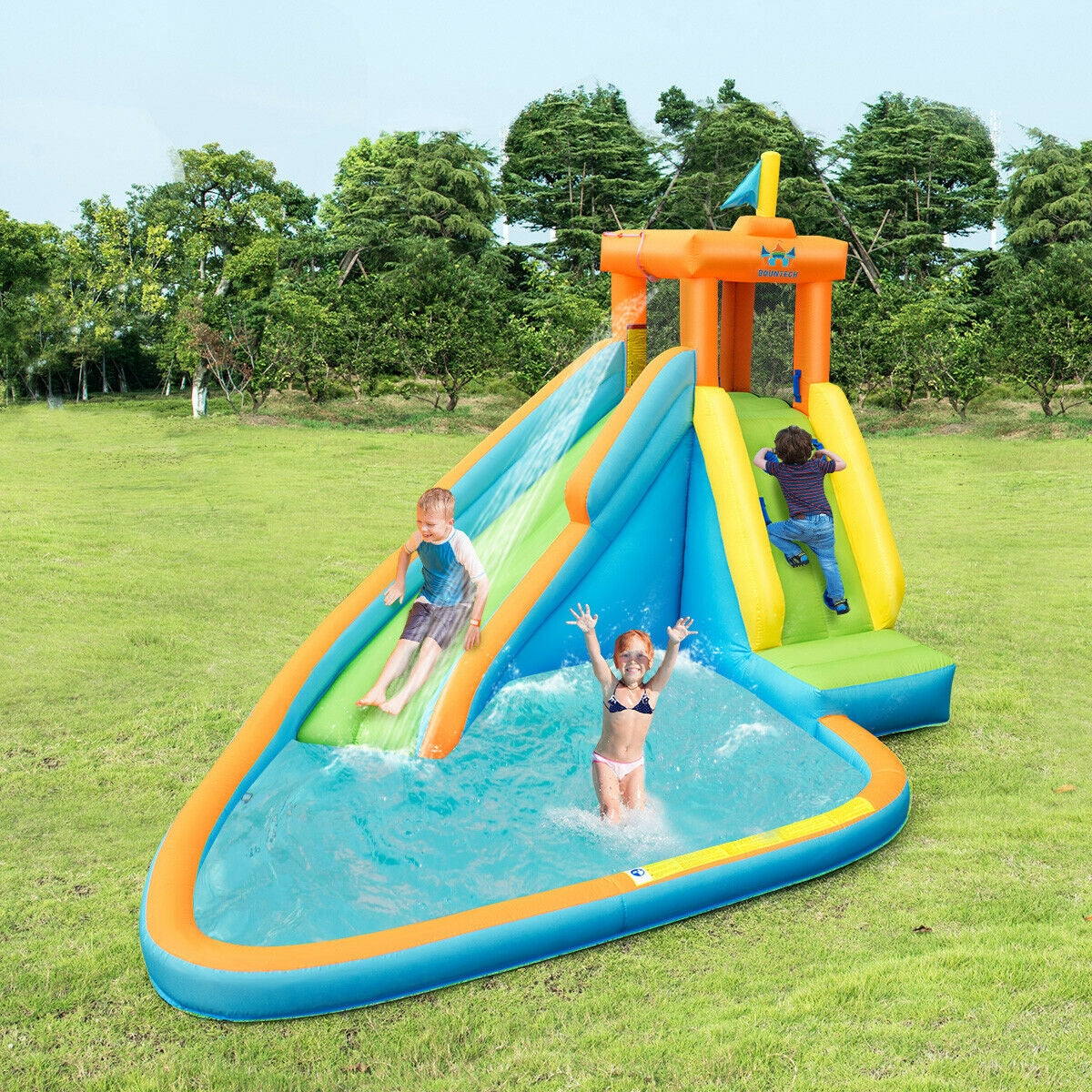 Inflatable Water Slide Bounce House Without Blower Bounce House at Gallery Canada