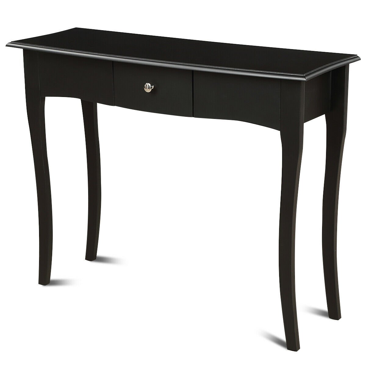 Modern Multifunctional Console Table with Storage Drawer, Black Console Tables   at Gallery Canada