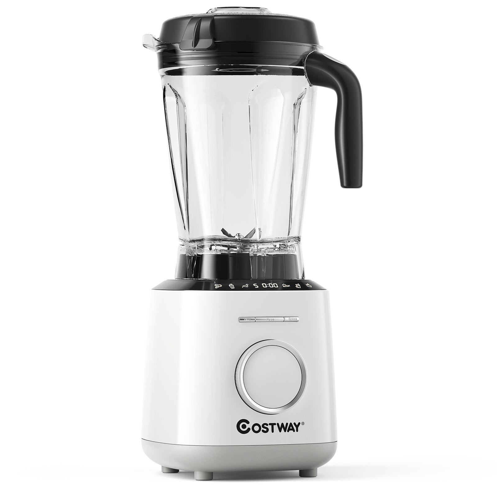 1500W Countertop Smoothies Blender with 10 Speed and 6 Pre-Setting Programs, White Food Mixers & Blenders White at Gallery Canada