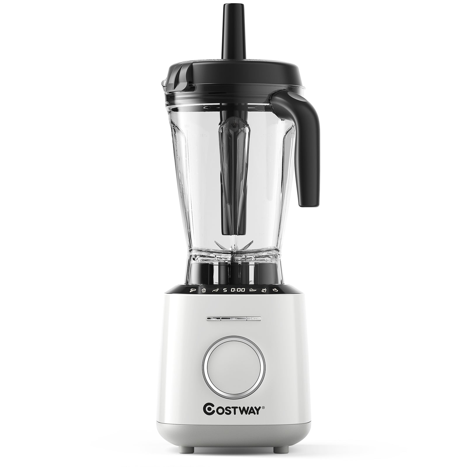 1500W Countertop Smoothies Blender with 10 Speed and 6 Pre-Setting Programs, White Food Mixers & Blenders at Gallery Canada