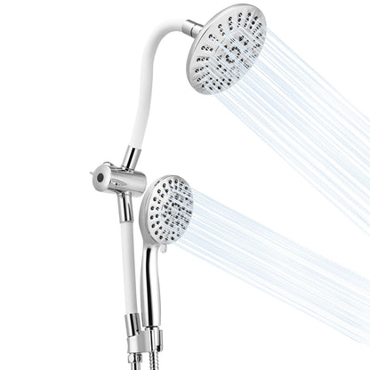 High Pressure Combo Handheld Shower Head, White Shower Systems   at Gallery Canada