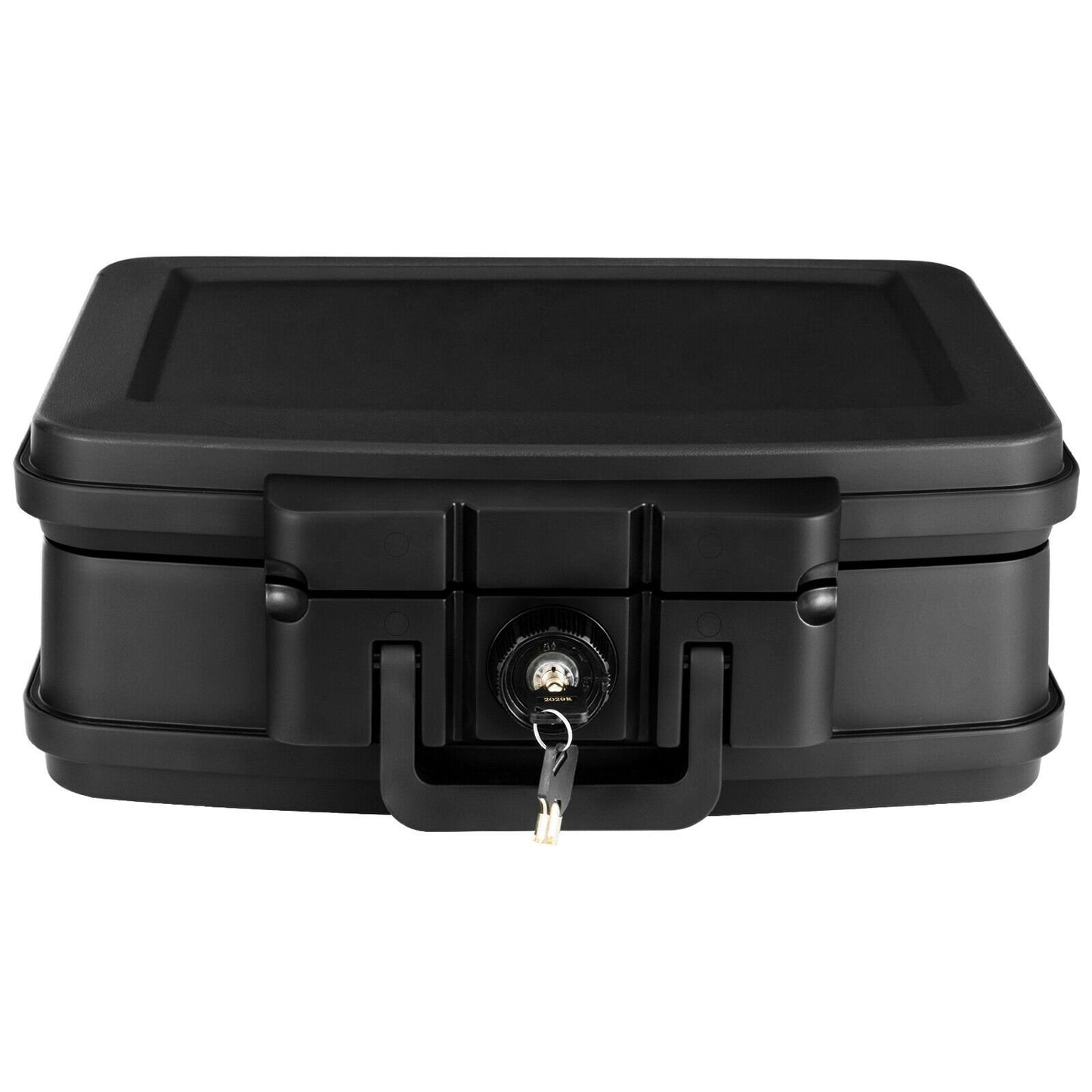 Fireproof Waterproof 30 Minute Safe Box with Lock and Handle-18 x 15 x 7 inches, Black - Gallery Canada