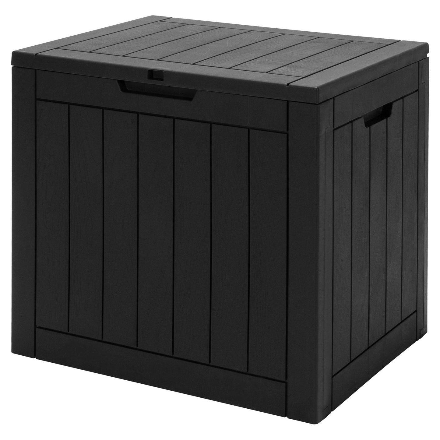 30 Gallon Deck Box Storage Seating Container, Black - Gallery Canada