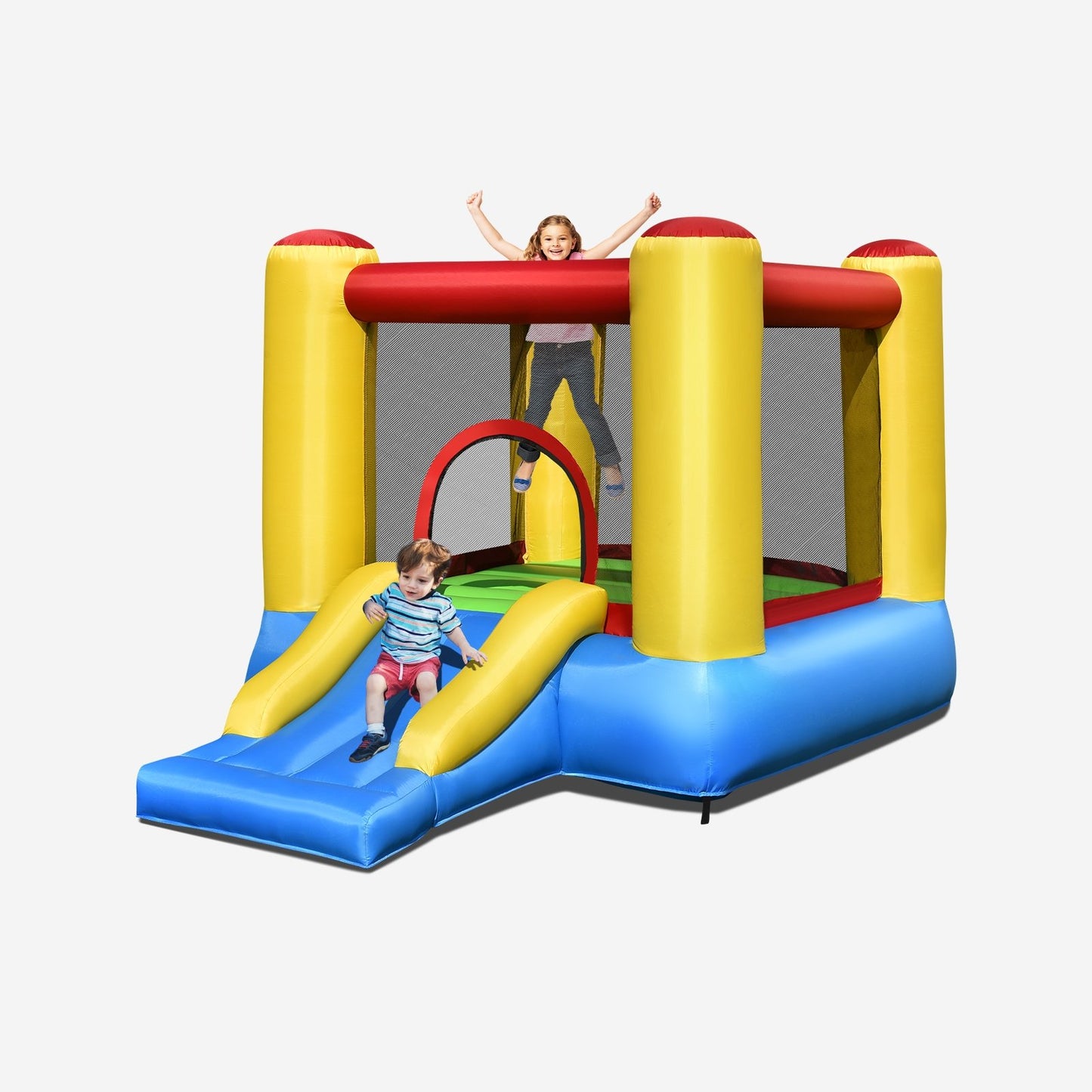 Kids Inflatable Jumping Bounce House without Blower - Gallery Canada