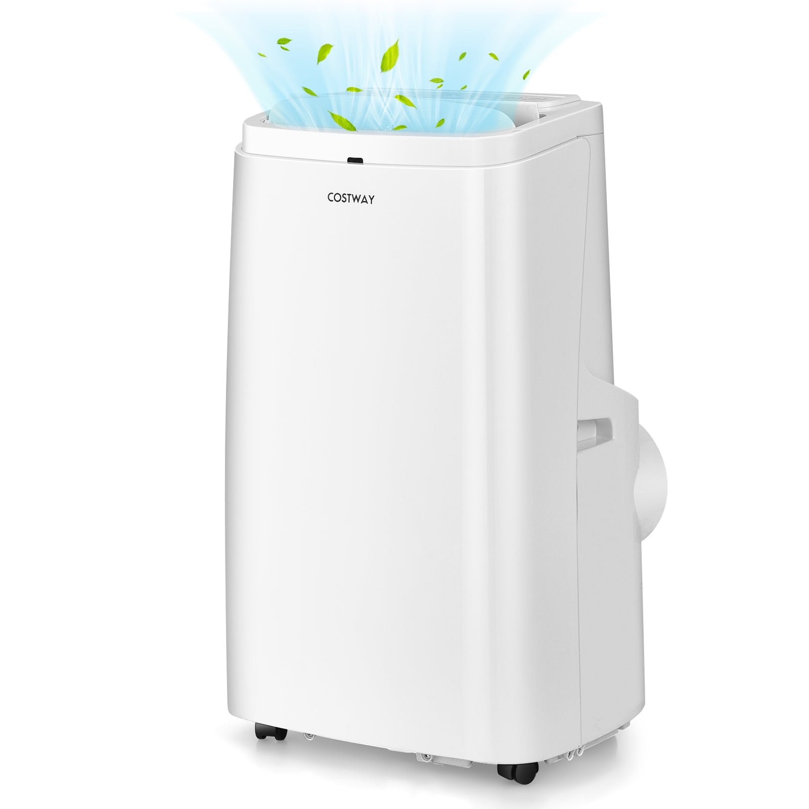 12000BTU 3-in-1 Portable Air Conditioner with Remote, White Portable Air Conditioners White at Gallery Canada