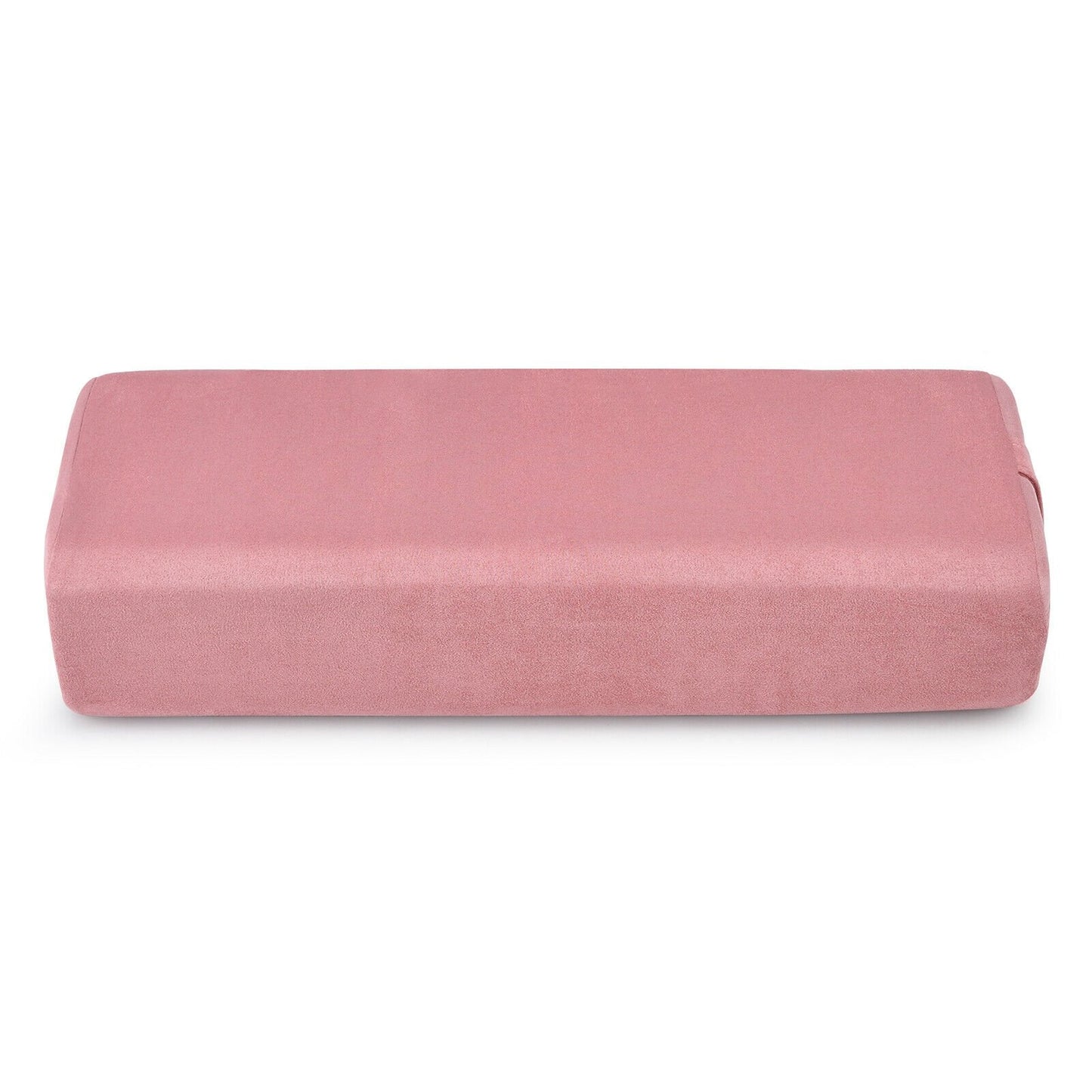 Yoga Bolster Pillow with Washable Cover and Carry Handle, Pink Yoga Accessories   at Gallery Canada