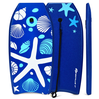 41 Inch Lightweight Super Portable Surfing Bodyboard-S, Blue Surfing Blue  at Gallery Canada