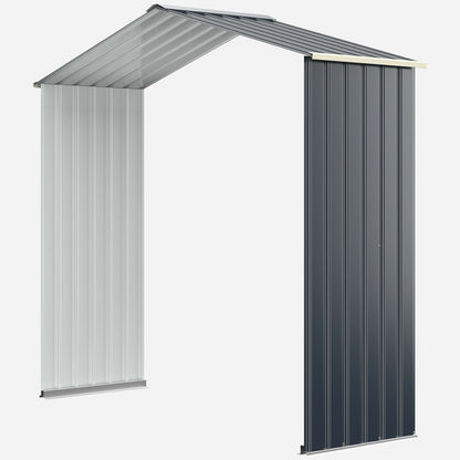 Outdoor Storage Shed Extension Kit for 7 Feet Shed Width, Gray Sheds & Outdoor Storage   at Gallery Canada