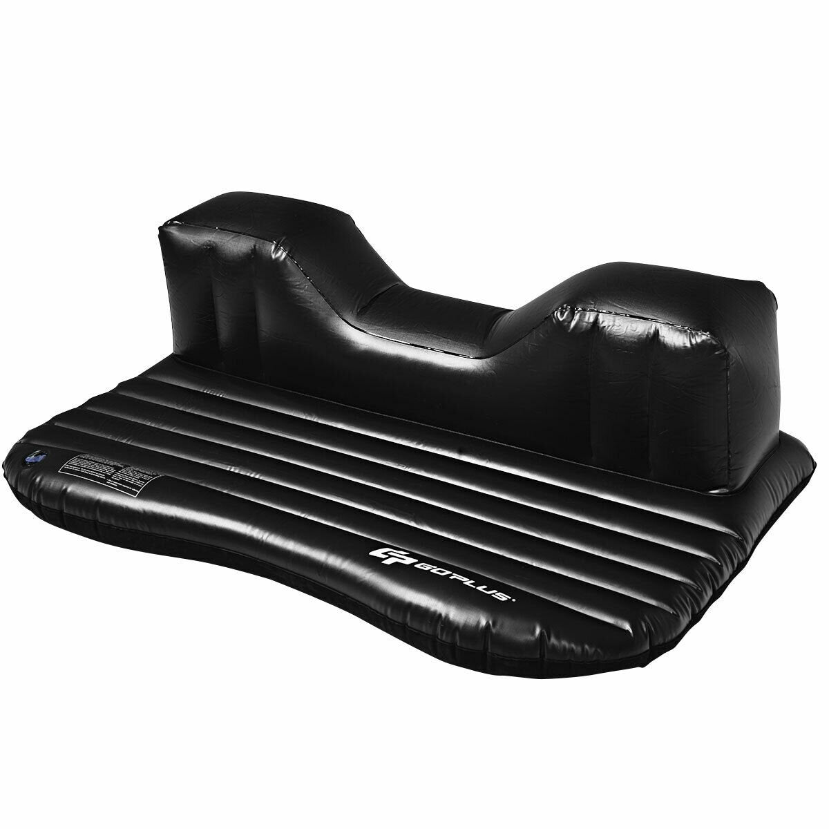 Inflatable Backseat Flocking Mattress Car SUV Travel with Pump, Black Air Mattresses & Sleeping Bags   at Gallery Canada