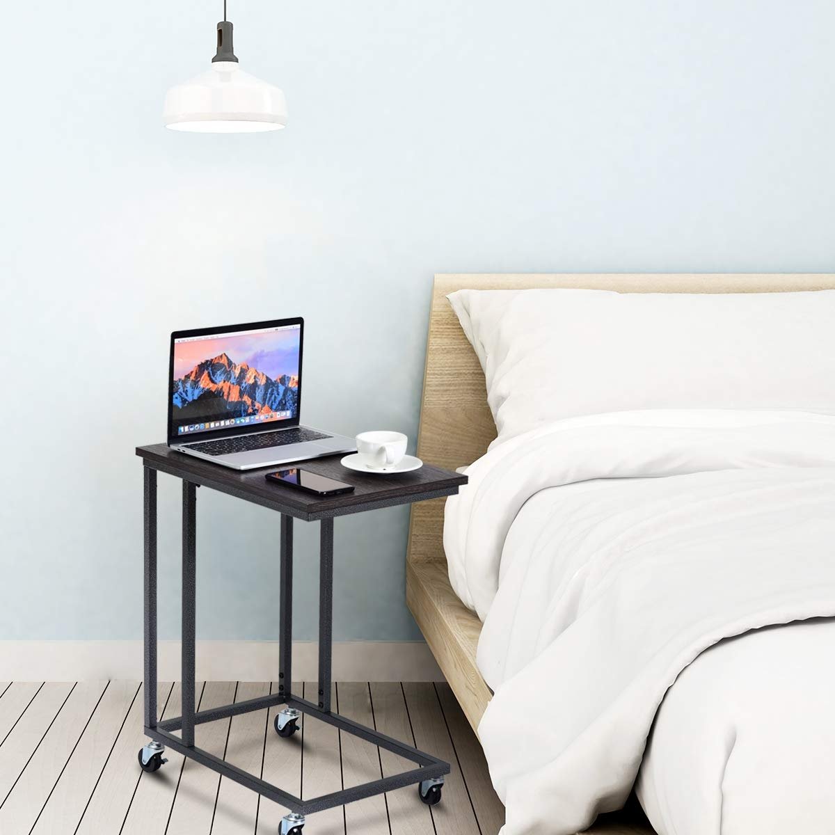 Laptop Holder Sofa Multiple Side End MobileTable, Black End & Side Tables   at Gallery Canada