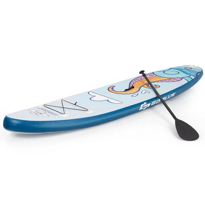 11 ft Inflatable Stand Up Paddle Board Surfboard with Aluminum Paddle Pump-11 ft, Multicolor Surfing at Gallery Canada