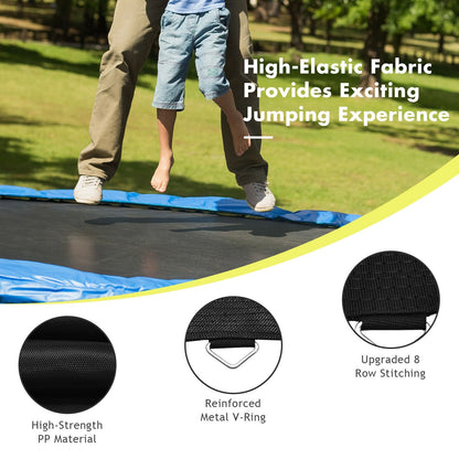 High-Elastic PP Replacement Jumping Mat-14 ft, Black Trampoline Accessories   at Gallery Canada