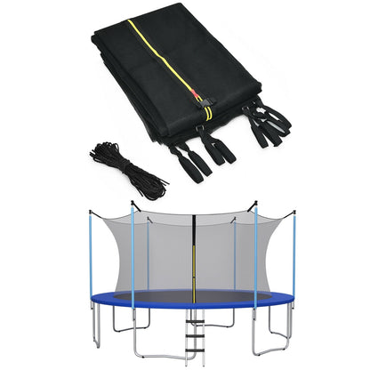 Replacement Weather-Resistant Trampoline Safety Enclosure Net-8 ft, Black Trampoline Accessories   at Gallery Canada