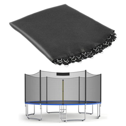 High-Elastic PP Replacement Jumping Mat-16 ft, Black Trampoline Accessories   at Gallery Canada