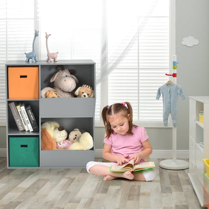 Kids Toy Storage Cabinet Shelf Organizer , Gray Kids Storage   at Gallery Canada