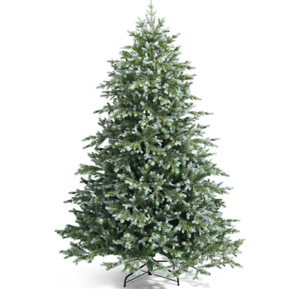 7 Feet Artificial Christmas Tree with 1260 Mixed PE and PVC Tips, Green Christmas Tree   at Gallery Canada