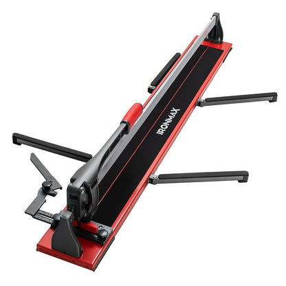 48 Inch Manual Tile Cutter Porcelain Cutter Machine, Black - Gallery Canada