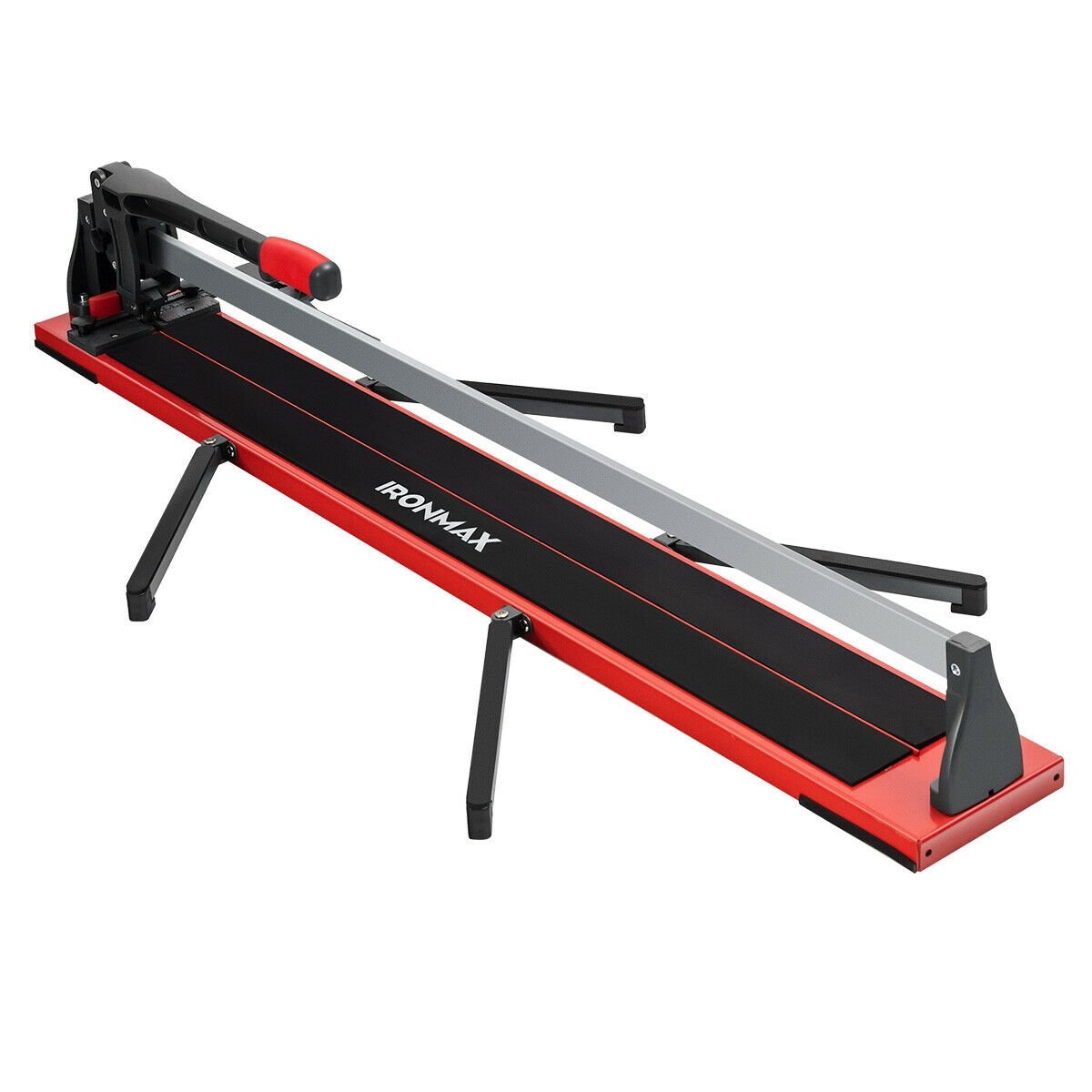 48 Inch Manual Tile Cutter Porcelain Cutter Machine, Black - Gallery Canada