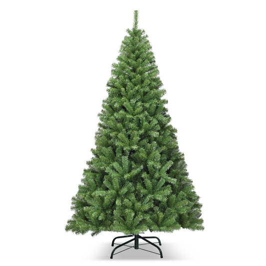 Premium Artificial Hinged PVC Christmas Tree with Metal Stand-6 ft, Green Christmas Tree   at Gallery Canada