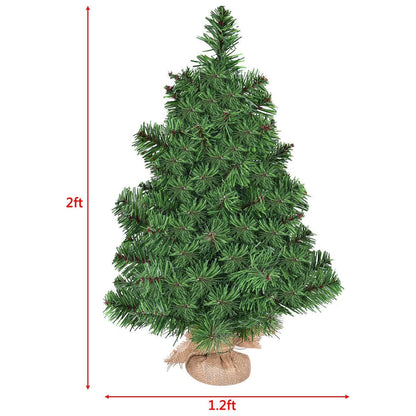 Holiday Season Decor Artificial PVC Christmas Tree-2 ft, Green Christmas Tree   at Gallery Canada