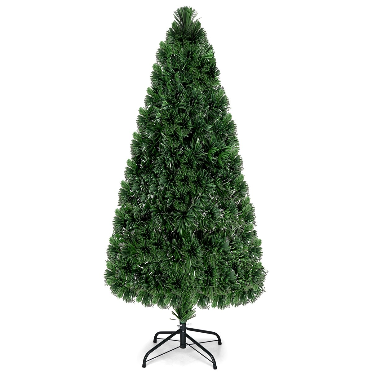 3' / 4' / 5' / 6' Fiber Optic Artificial PVC Christmas Tree-6 ft, Green Christmas Tree   at Gallery Canada