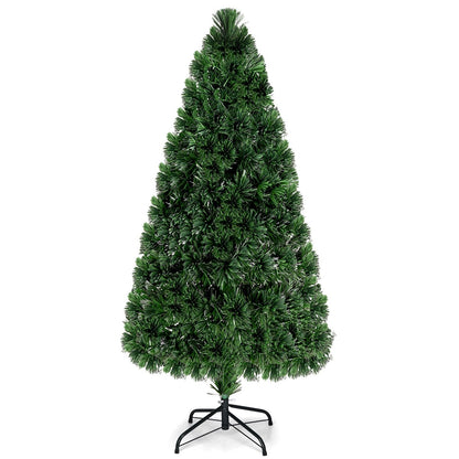 Artificial  Pre-Lit Fiber Optic PVC Christmas Tree-5 ft, Green Christmas Tree   at Gallery Canada