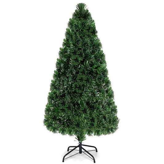 Artificial  Pre-Lit Fiber Optic PVC Christmas Tree-5 ft, Green Christmas Tree   at Gallery Canada