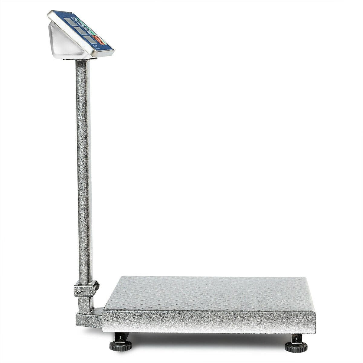 660 lbs Weight Platform Scale Digital Floor Folding Scale, Silver Kitchen Tools   at Gallery Canada