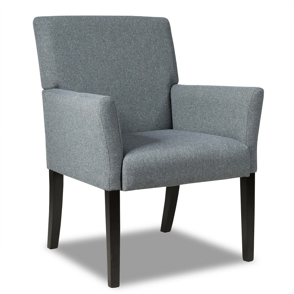 Executive Guest Chair Reception Waiting Room Arm Chair, Gray Accent Chairs   at Gallery Canada