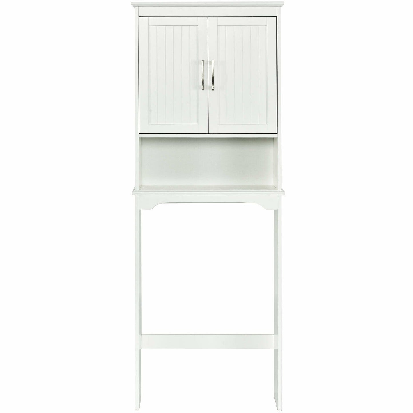 Over Toilet Space Saver Bathroom Organizer with Storage Cabinet , White Bathroom Etagere   at Gallery Canada