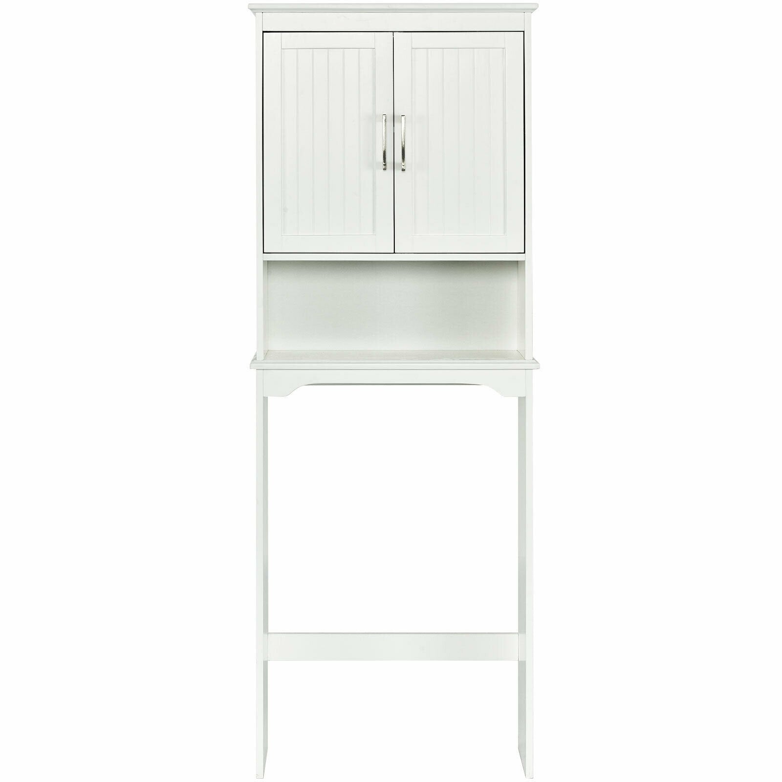 Over Toilet Space Saver Bathroom Organizer with Storage Cabinet , White Bathroom Etagere   at Gallery Canada