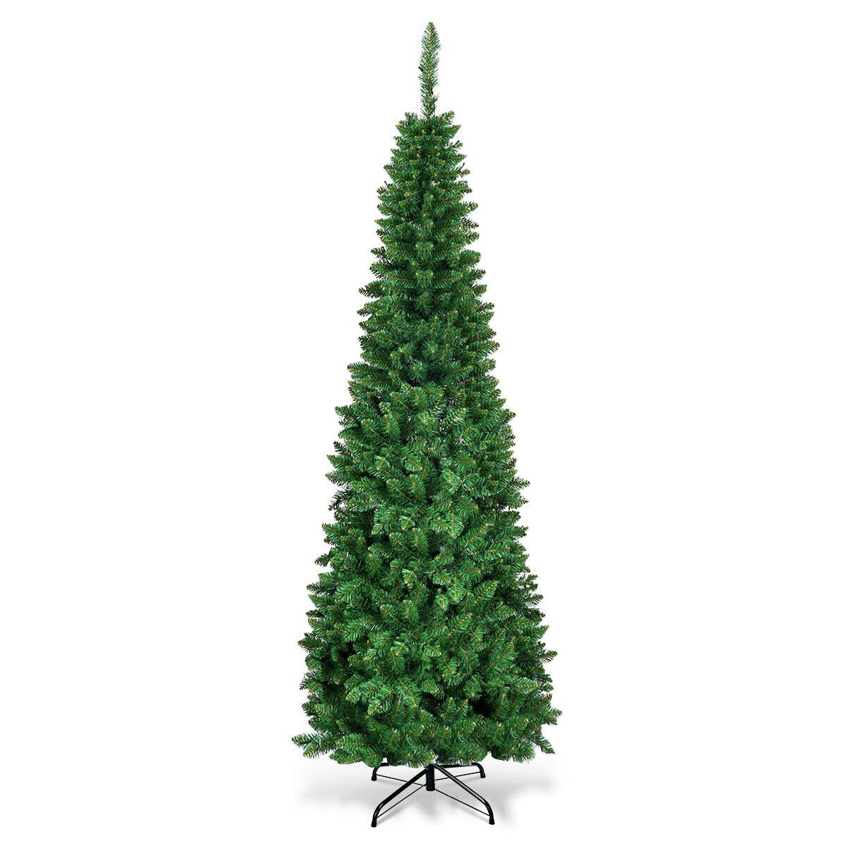 Artificial National Foot Kingswood Fir Pencil Christmas Tree-6.5ft, Green Christmas Tree   at Gallery Canada