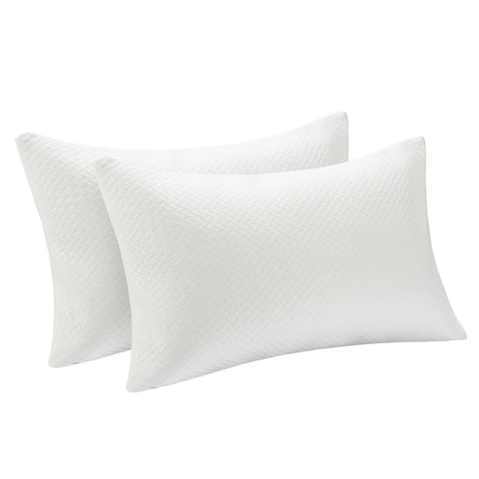 28 x18 Inch Shredded Memory Foam Bed Pillows with Bamboo Cooling Cover - Gallery Canada