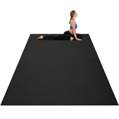 Workout Yoga Mat for Exercise, Black - Gallery Canada