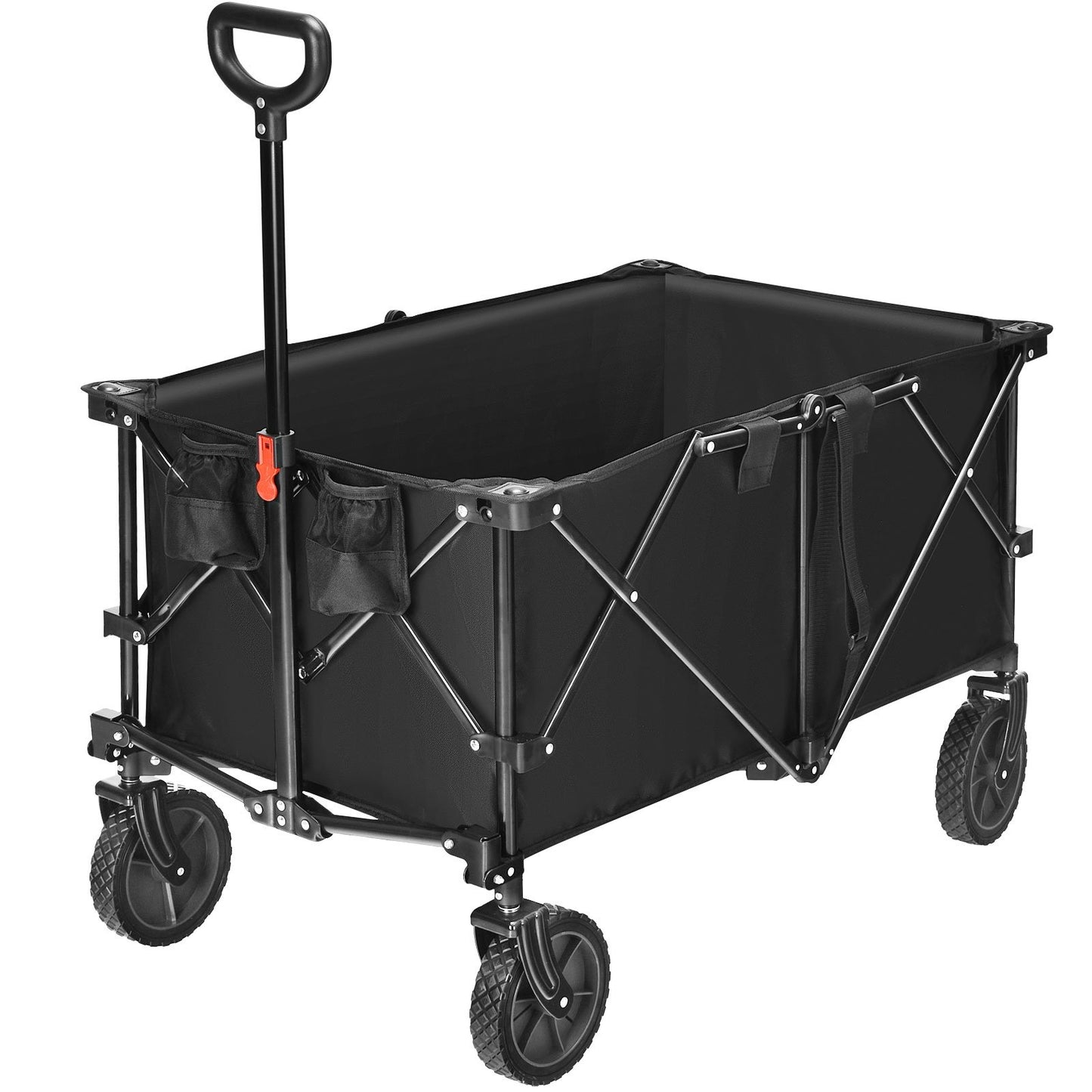 Outdoor Utility Garden Trolley Buggy , Black Garden Carts   at Gallery Canada