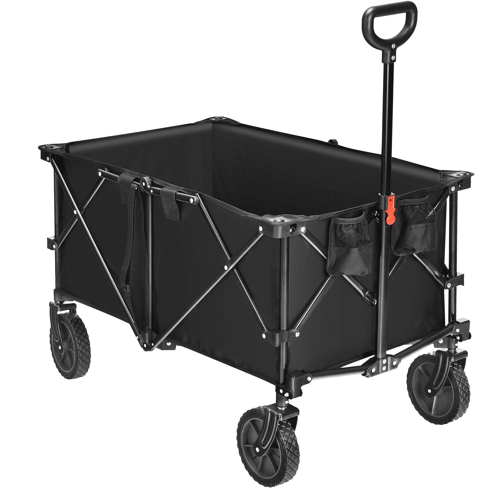 Outdoor Utility Garden Trolley Buggy , Black Garden Carts   at Gallery Canada