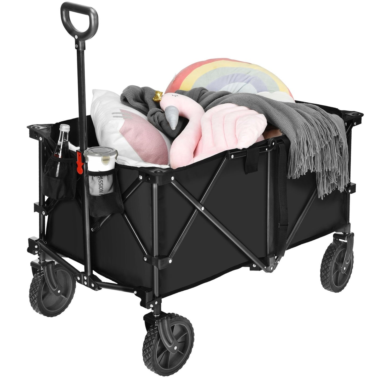 Outdoor Utility Garden Trolley Buggy , Black - Gallery Canada