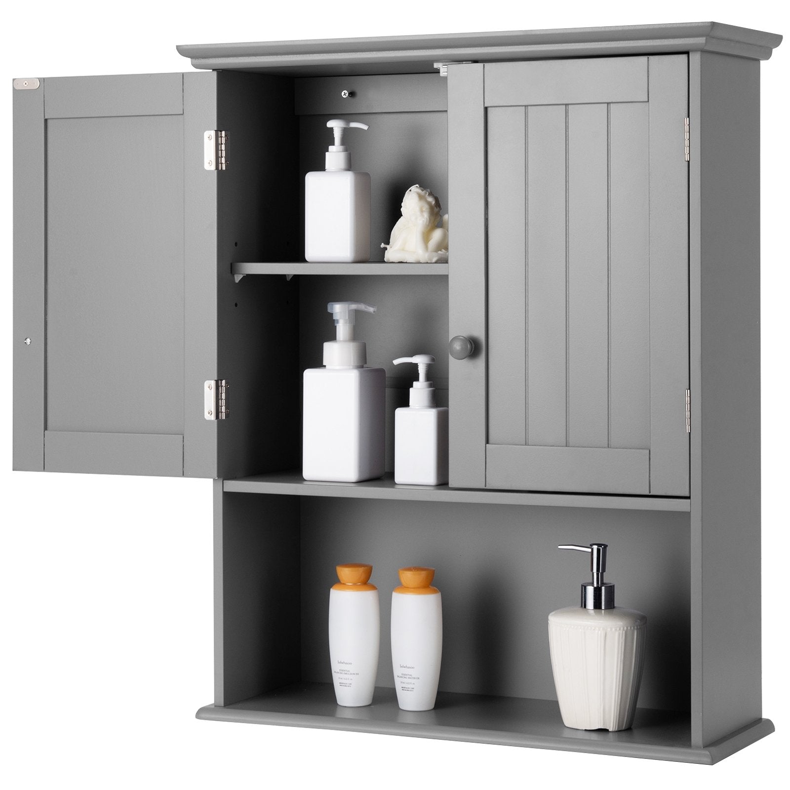 Wall Mount Bathroom Storage Cabinet, Gray Wall Cabinets   at Gallery Canada