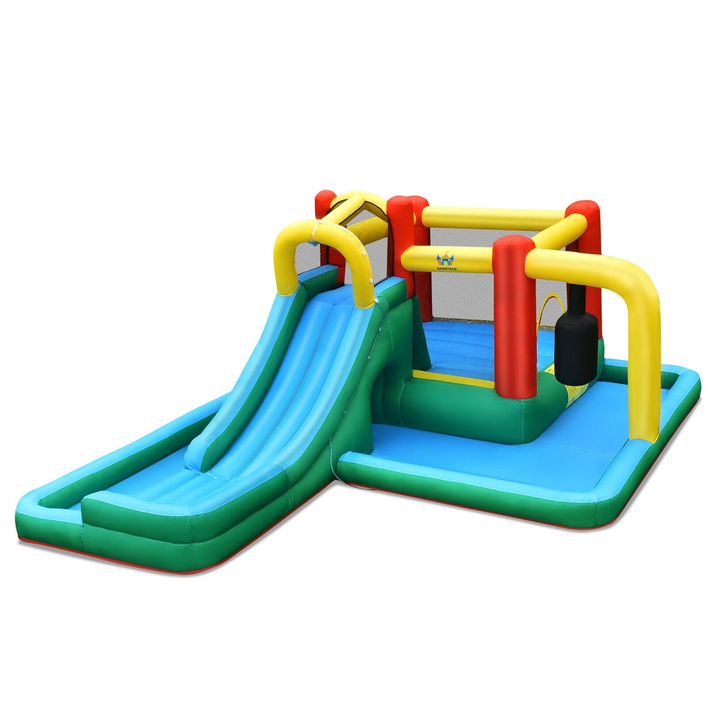 Slide Water Park Climbing Bouncer Pendulum Chunnel Game without Air-blower Bounce House   at Gallery Canada