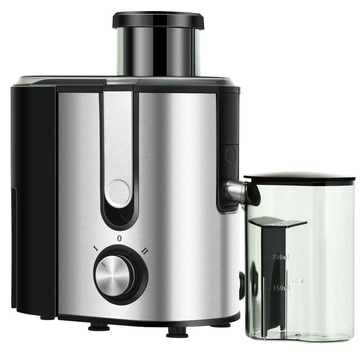 Centrifugal Juicer Machine Juicer Extractor Dual Speed, Silver Juicers & Coffee Machines Silver at Gallery Canada